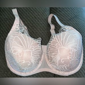 Felina Tempting Plush lace underwire bra. Size 36G.